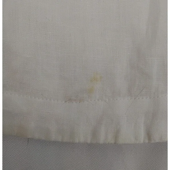 Athleta Linen Long and Lean Shirt Women's M White NWT #J5329 - Picture 6 of 15